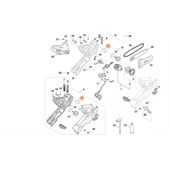 STIHL  Filtr GA04 358 1800